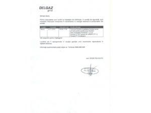 Anunt intrerupere energie electrica comuna Scorteni