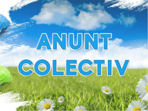 ANUNT COLECTIV pentru comunicare prin publicitate